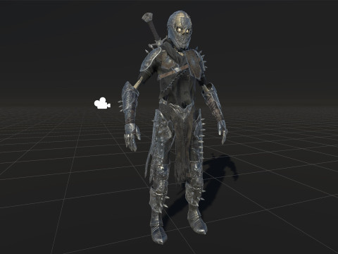 Skeleton2 3Dモデル