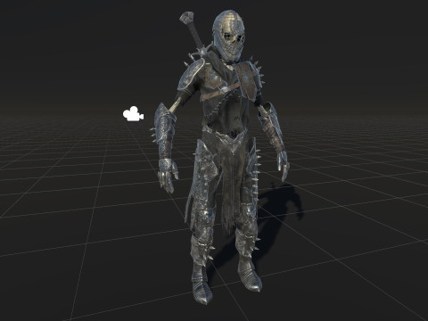 Skeleton2 3Dモデル