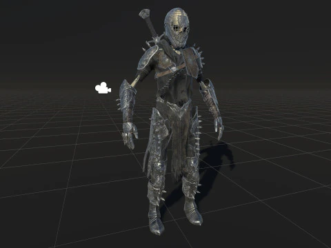 Scheletro2 Modello 3D