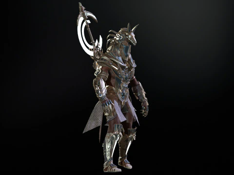 Egyptian Gods Anubis 3D Model