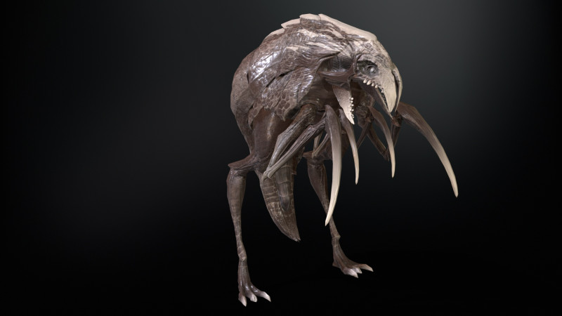 Mutant2R1 3D Модель .c4d .max .obj .3ds .fbx .stl .blend 