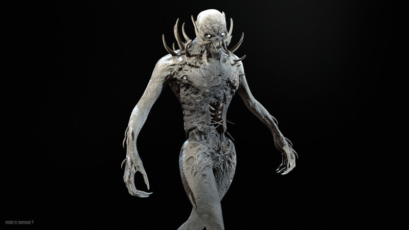 Mutant R3 3D Модель .c4d .max .obj .3ds .fbx .stl .blend 