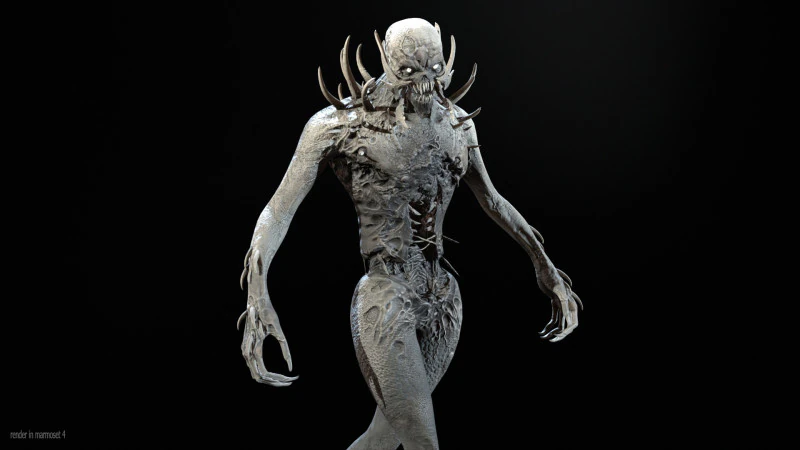 Mutant R3 3D Model .c4d .max .obj .3ds .fbx .stl .blend 