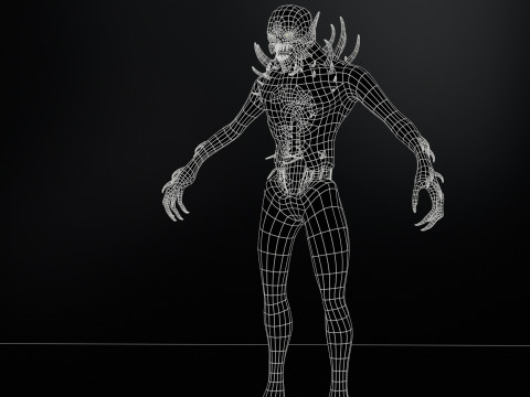 Mutant R3 3D Модель