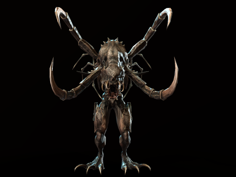Monster Crab Modelo 3D