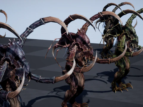 Mostro Granchio Modello 3D