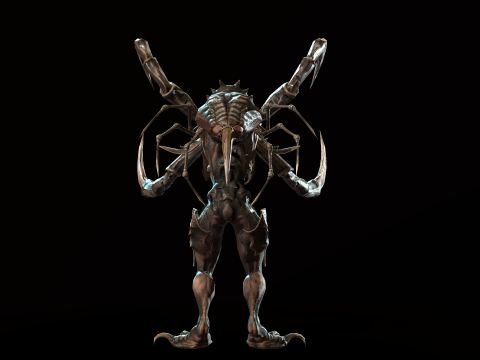 Meduse Gar 3D Model