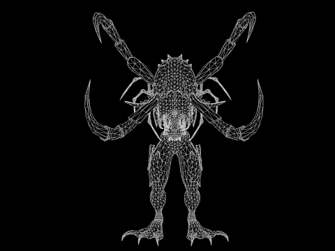 Meduse Gar 3D Model