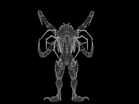 Meduse Gar 3D Model