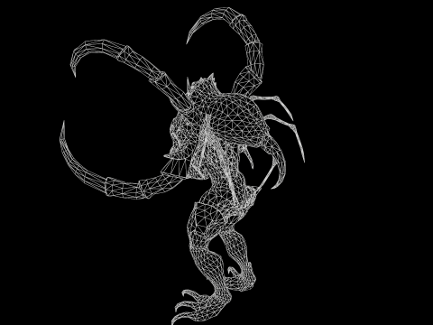 Meduse Gar 3D Model