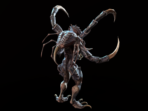 Meduse Gar 3D Model