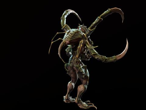 Meduse Gar 3D Model