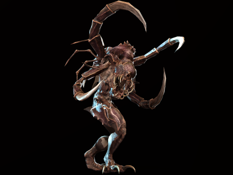 Meduse Gar 3D Model
