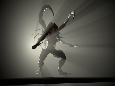 Meduse Gar 3D Model