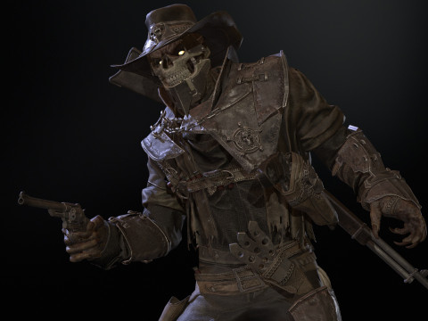 Hellish sherif remaster 3D-Modell