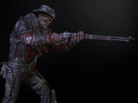 Hellish sherif remaster 3D Model