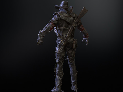 Hellish sherif remaster 3D Model