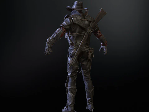 Hellish sherif remaster 3D Model