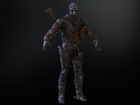 Hellish sherif remaster 3D Model