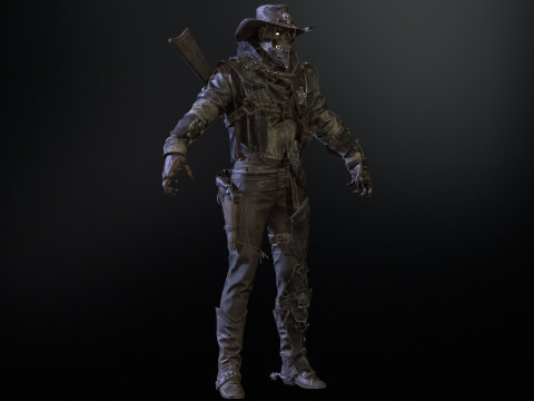 Hellish sherif remaster 3D Model