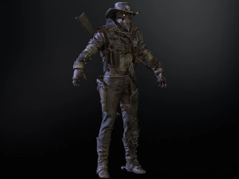 Hellish sherif remaster 3D Model