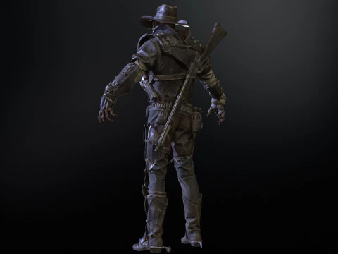 Hellish sherif remaster 3D Model