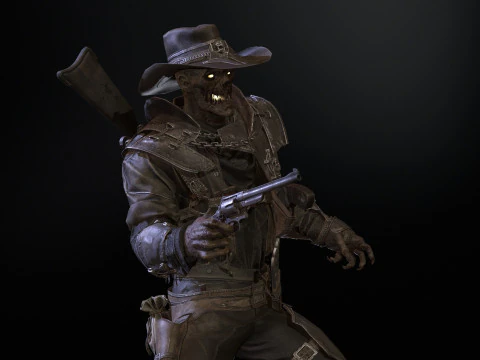 Hellish sherif remaster 3D Model