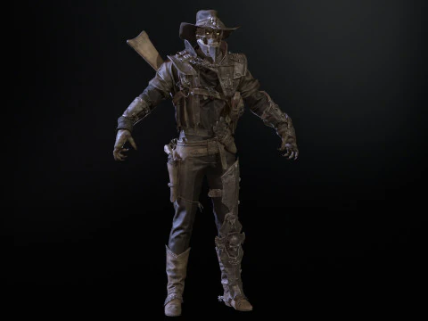 Hellish sherif remaster 3D Model