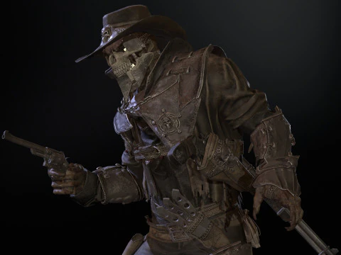 Hellish sherif remaster 3D Model