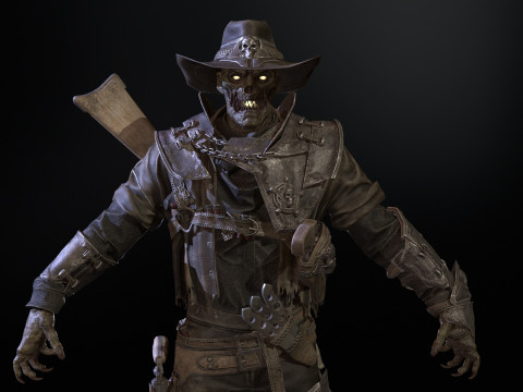 Hellish sherif remaster 3D Model