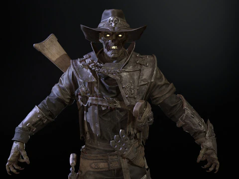 Hellish sherif remaster 3D Model
