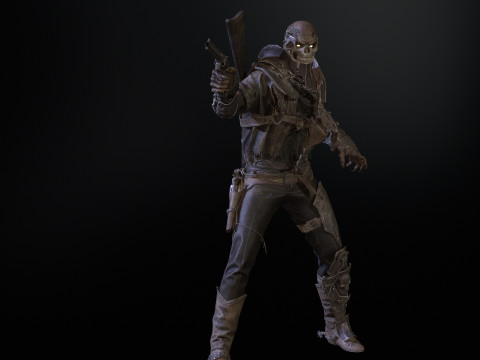 Hellish sherif remaster 3D Model