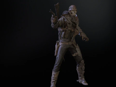 Hellish sherif remaster 3D Model