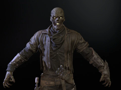 Hellish sherif remaster 3D Model