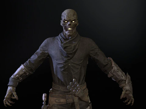 Hellish sherif remaster 3D Model