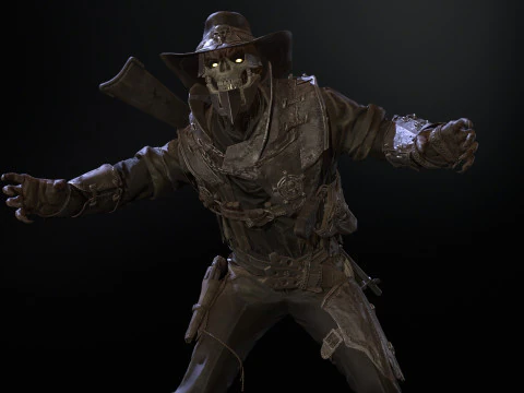 Hellish sherif remaster 3D Model