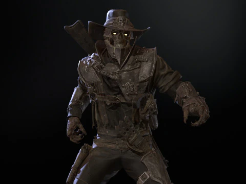 Hellish sherif remaster 3D Model