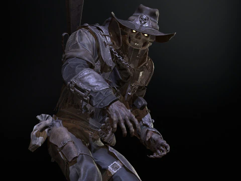 Hellish sherif remaster 3D Model