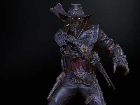 Hellish sherif remaster 3D Model