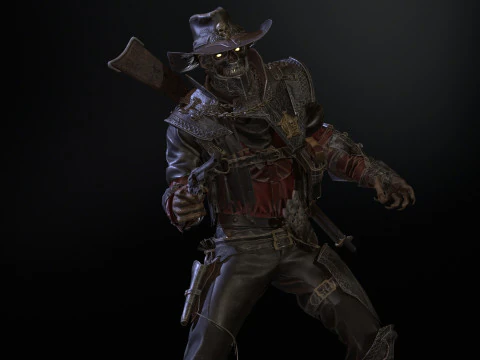 Hellish sherif remaster 3D Model