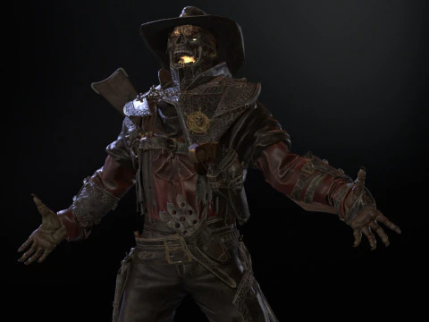 Hellish sherif remaster 3D Model