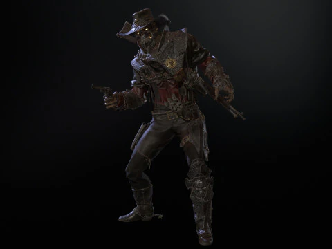 Hellish sherif remaster 3D Model