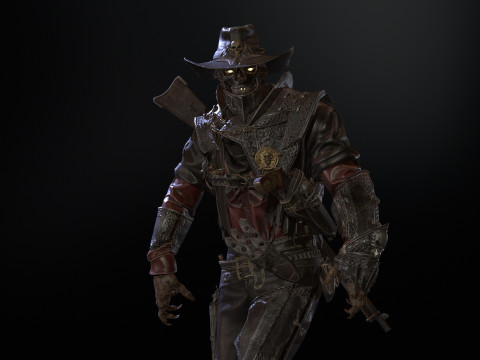 Hellish sherif remaster 3D Model