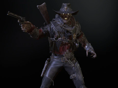 Hellish sherif remaster 3D Model