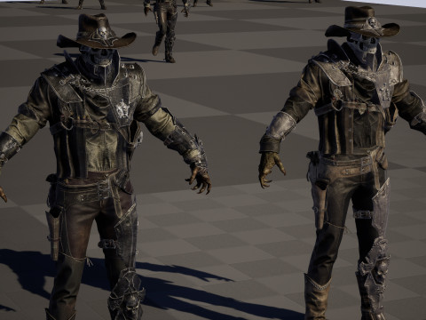 Hellish sherif remaster 3D Model