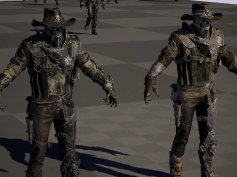 Hellish sherif remaster 3D Model