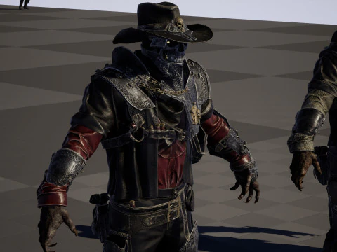 Hellish sherif remaster 3D Model