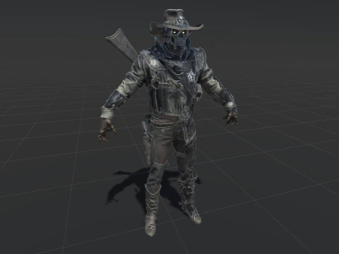 Hellish sherif remaster 3D Model