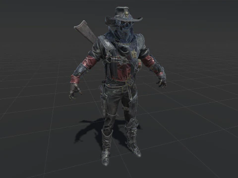 Hellish sherif remaster 3D Model