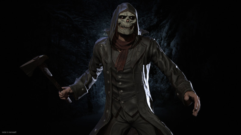 ManiacSkull Modelo 3D .c4d .max .obj .3ds .fbx .stl .blend 